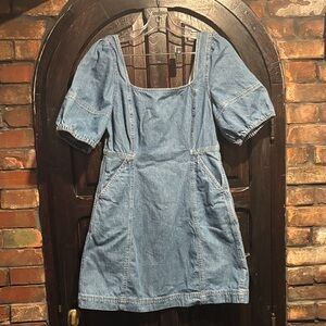 Madewell Blue Denim Dress